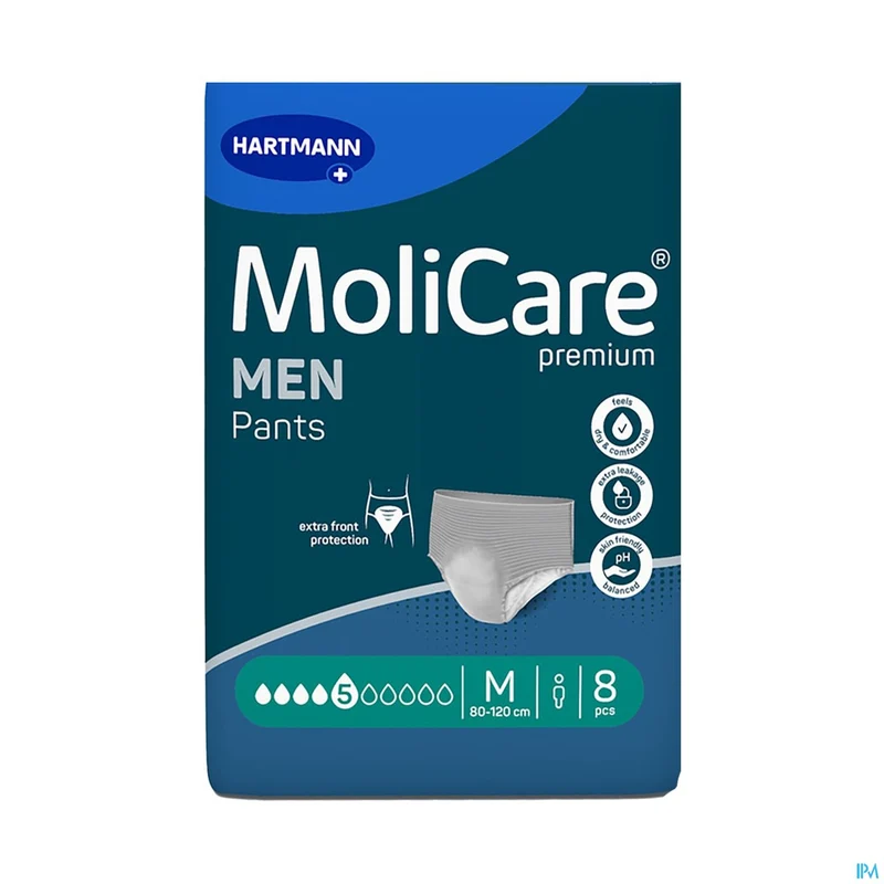 Molicare Men Pants | 8 broekjes 5d M | Incontinentie