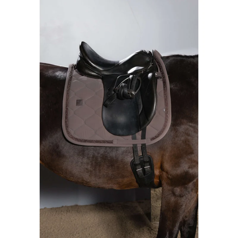 Eskadron Tapis de Selle Dynamics Silk Jewel Dressage Powdertaupe