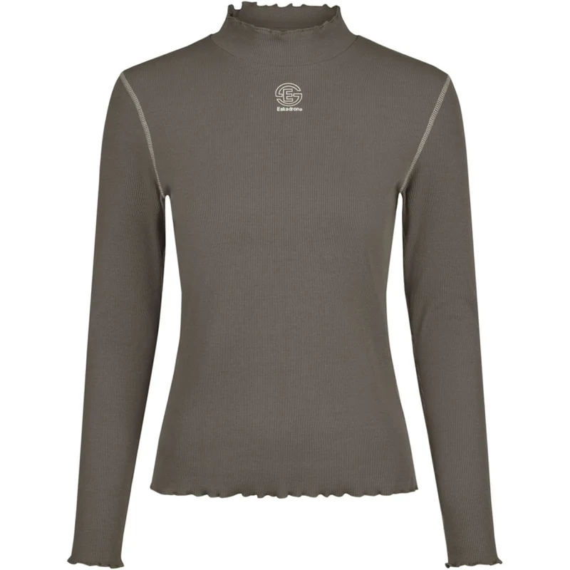 Eskadron Shirt Dynamics Turtleneck Rib Powdertaupe