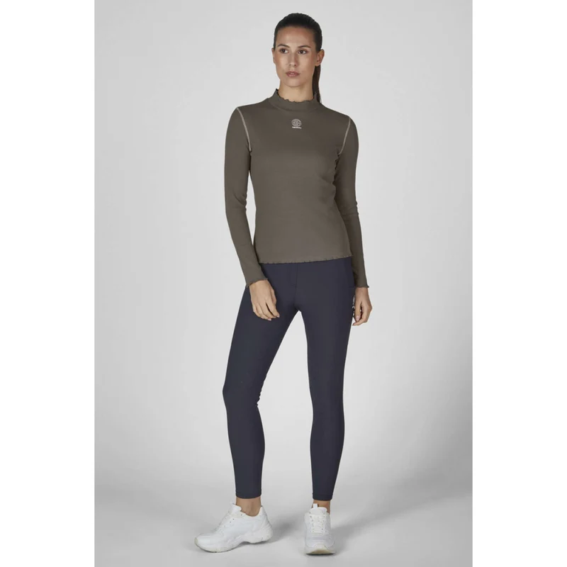 Eskadron Shirt Dynamics Turtleneck Rib Powdertaupe