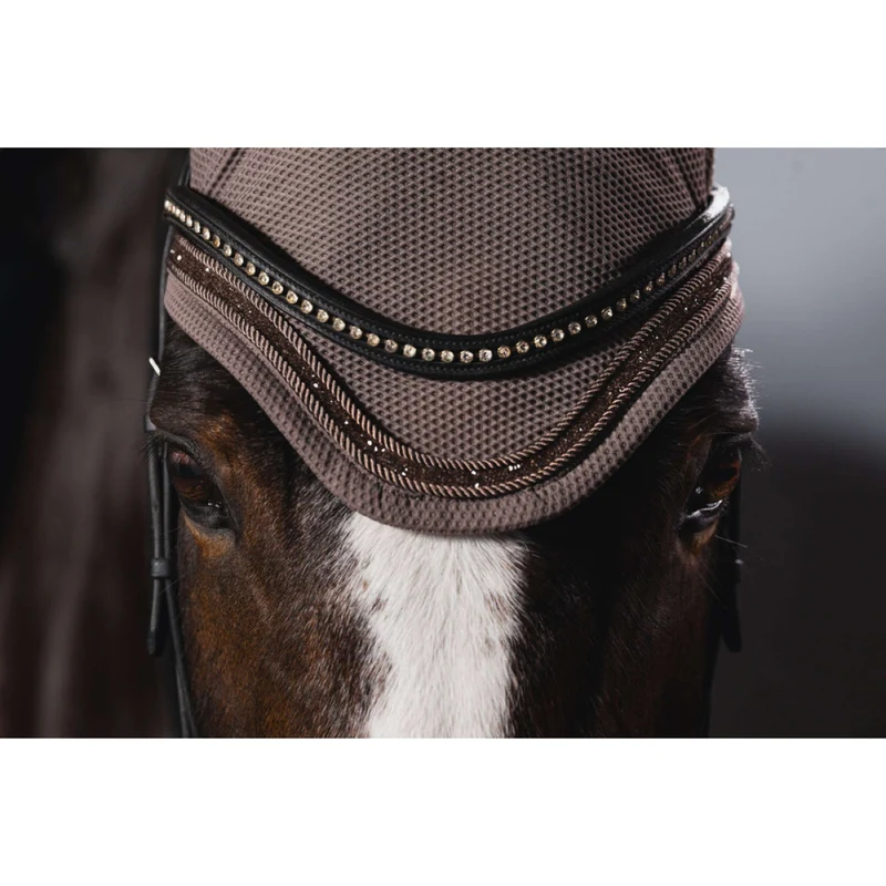 Eskadron Bonnet Anti-Mouches Dynamics Dynair Mesh Jewel Powdertaupe