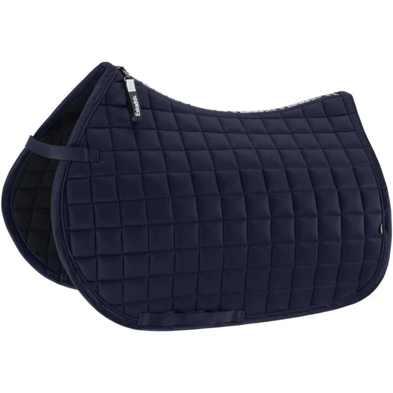 Eskadron Tapis de Selle Dynamics Cotton Polyvalence Marine