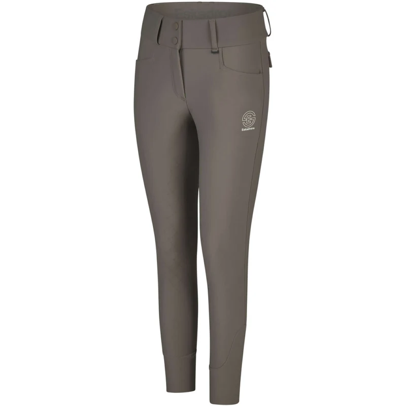 Eskadron Pantalon d'Équitation Dynamics Full Grip Powdertaupe