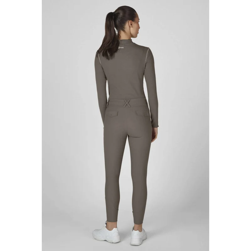 Eskadron Pantalon d'Équitation Dynamics Full Grip Powdertaupe
