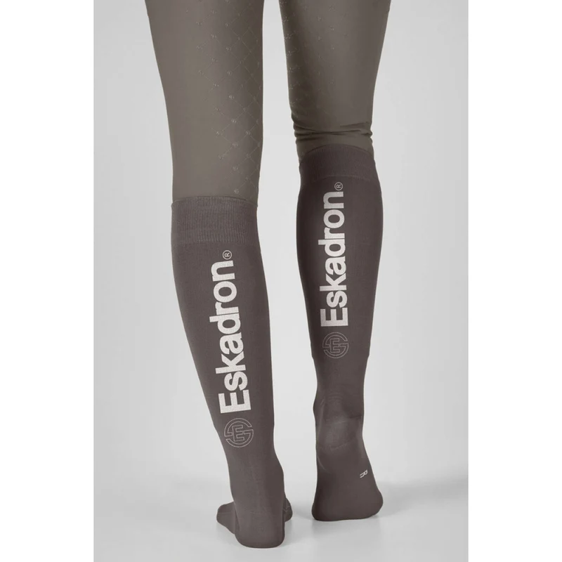 Eskadron Chaussettes d'Équitation Dynamics Powdertaupe