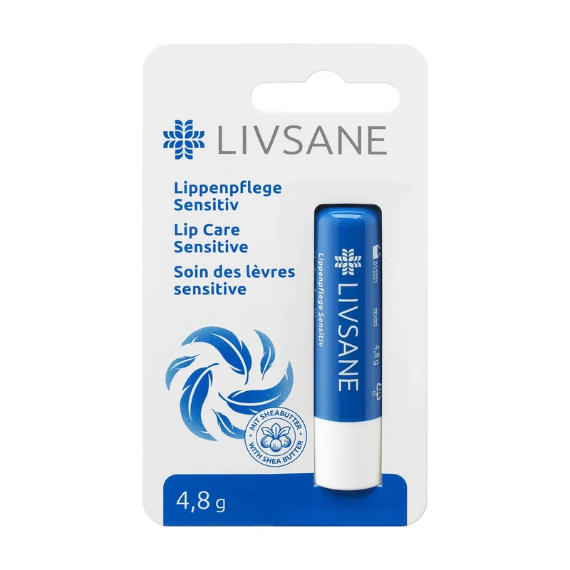 LIVSANE Lip Care Sensitive | 2x4,8g Lippenbalsem | Lippenverzorging