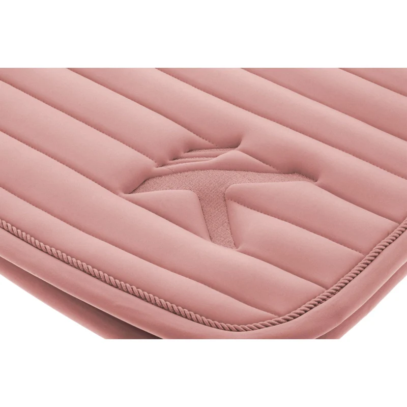 K by EQUITHÈME Tapis de Selle Triton de Saut Rose