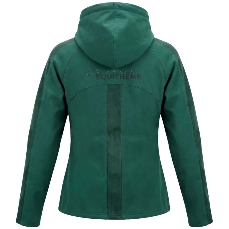 EQUITHÈME Veste Softshell Victoria Bleu canard