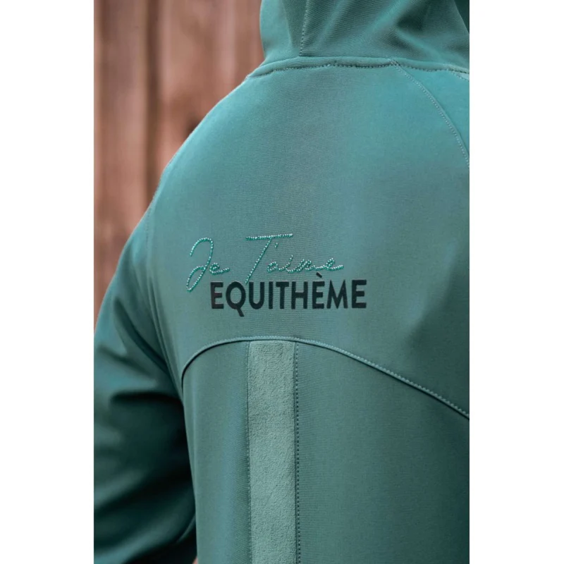 EQUITHÈME Veste Softshell Victoria Bleu canard
