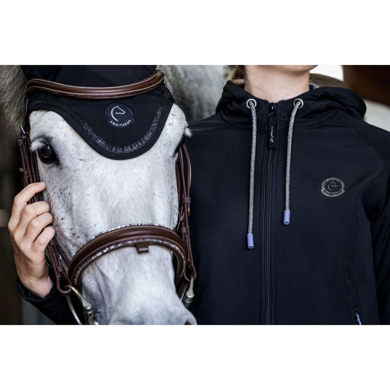 EQUITHÈME Veste Softshell Victoria Noir