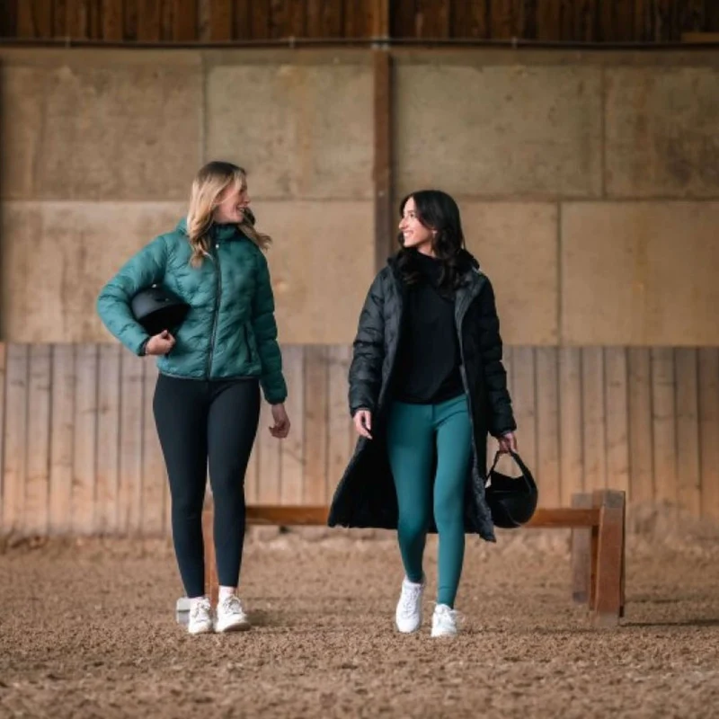 EQUITHÈME Veste Daria Bleu canard