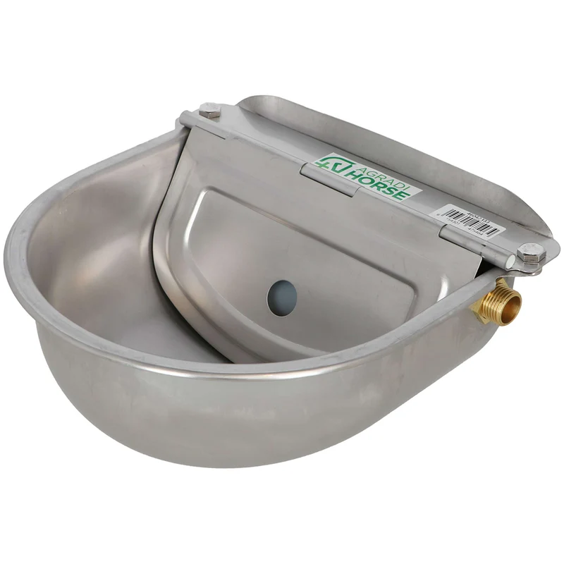 Agradi Horse Abreuvoir avec Flotteur Stainless Steel