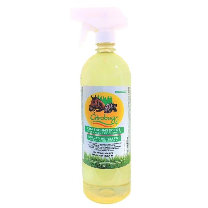Insecticide pour chiens et chevaux 1L
