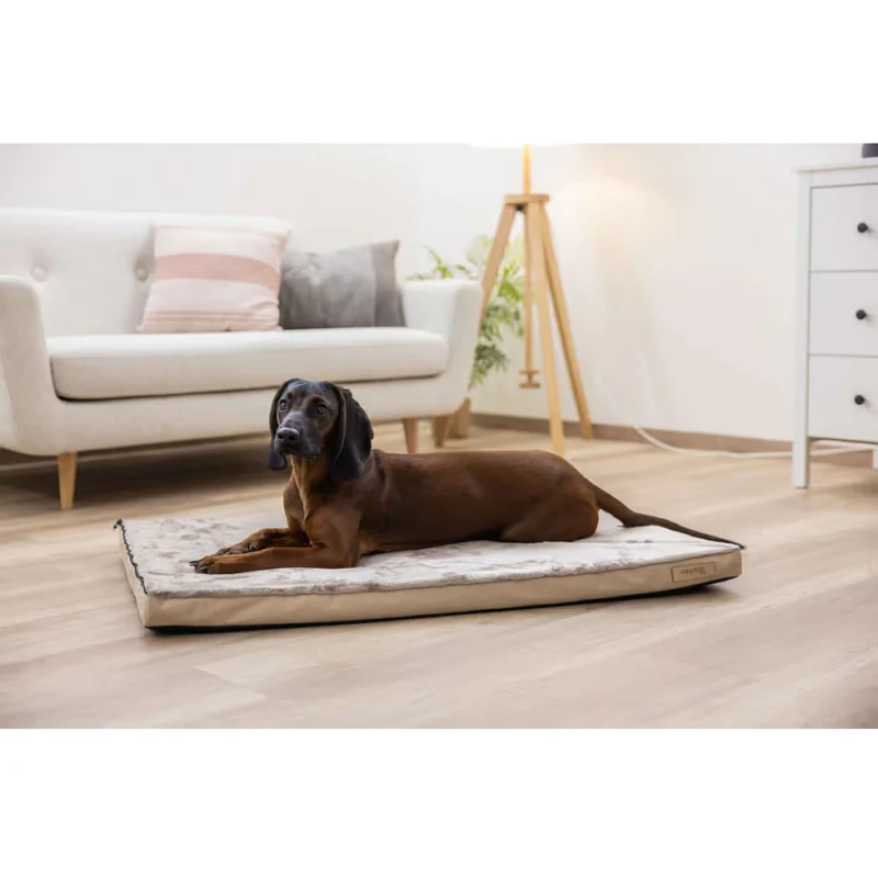 Kerbl Matelas pour Chien 2 en 1 Maaron/beige