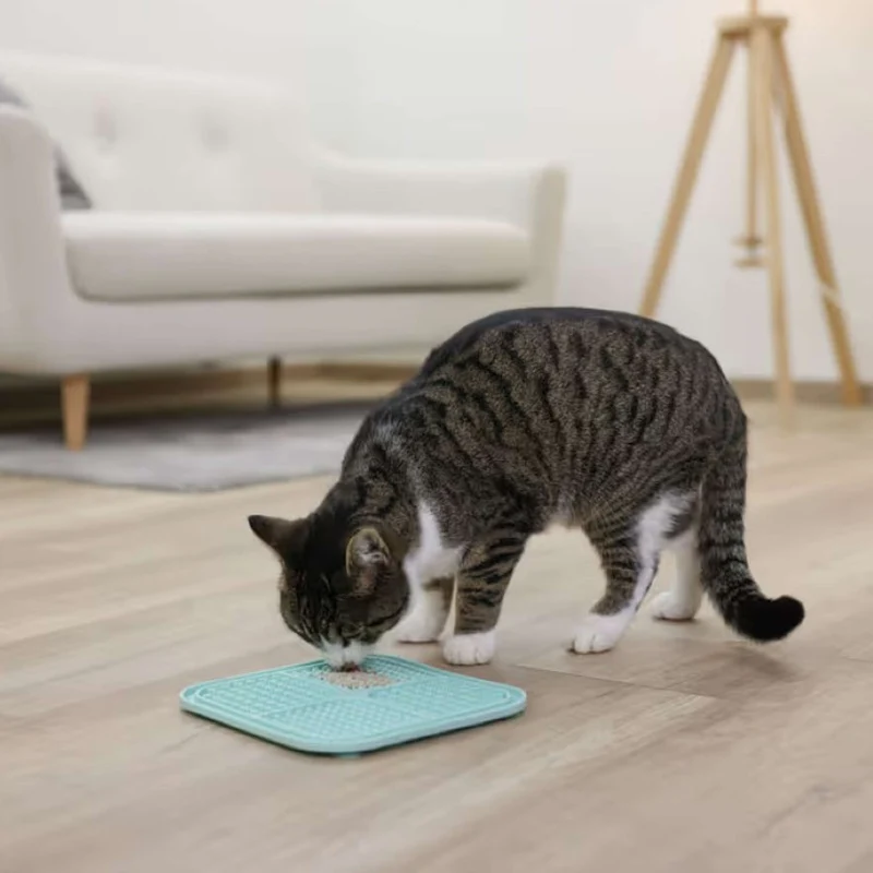 Kerbl Tapis à Lécher Bleu