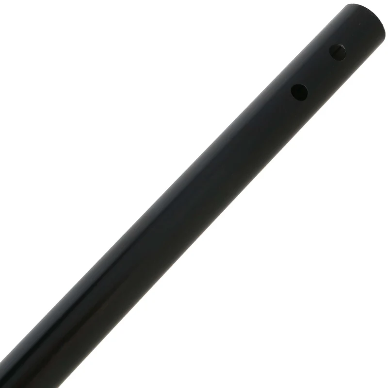 Agradi Horse Manche en métal D-Grip Noir