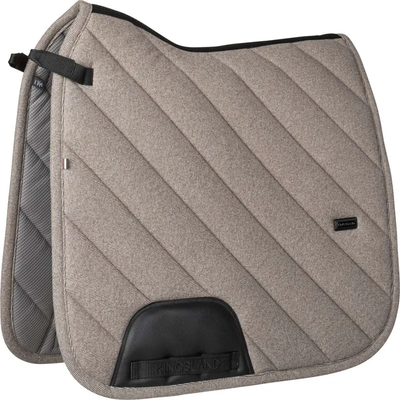 Kingsland Tapis de Selle KLAudrey Dressage Brown Iron