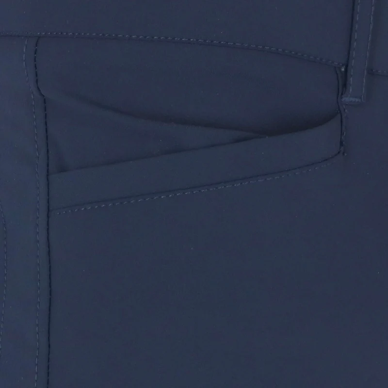 EQODE by Equiline Pantalon d'Équitation Davis Hommes Prise de Genou Bleu