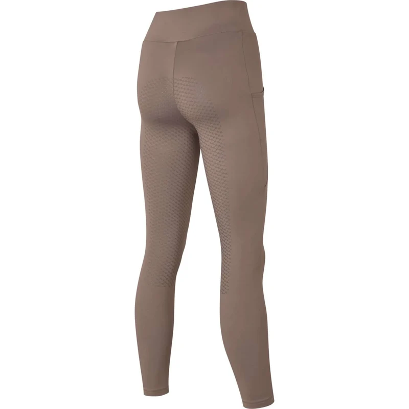Kingsland Legging d'Équitation KLAmanda F-Tec4 Full Grip Dames Brown Iron