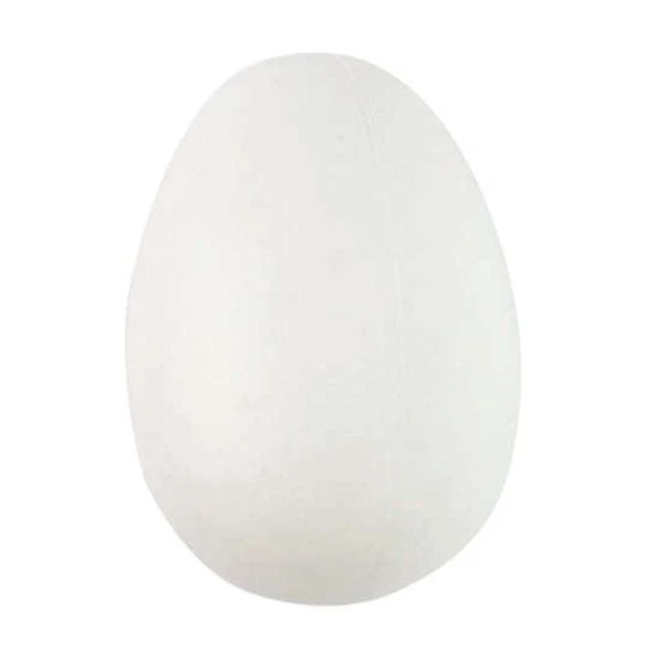 Oeuf blanc en plastique