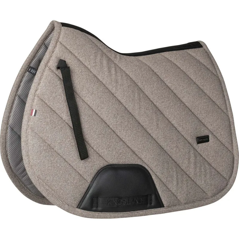 Kingsland Tapis de Selle KLAudrey de Saut Brown Iron