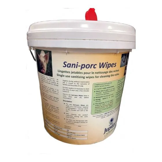 Lingette Sani-Porc Wipes (1000)