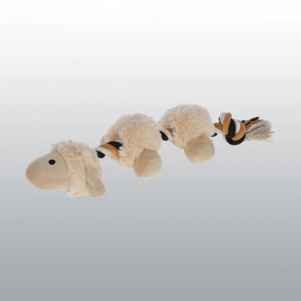 Peluche agneau en corde