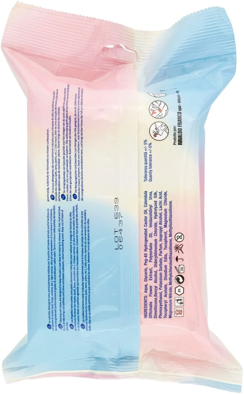 Salviette per cani 40 pezzi