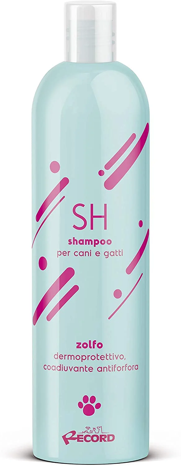 Record Shampoo allo Zolfo per Cani e Gatti- 250 Ml