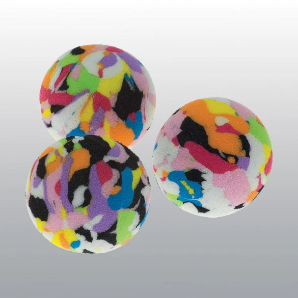 Baril de 90 balles colorées pour chat et petit chien