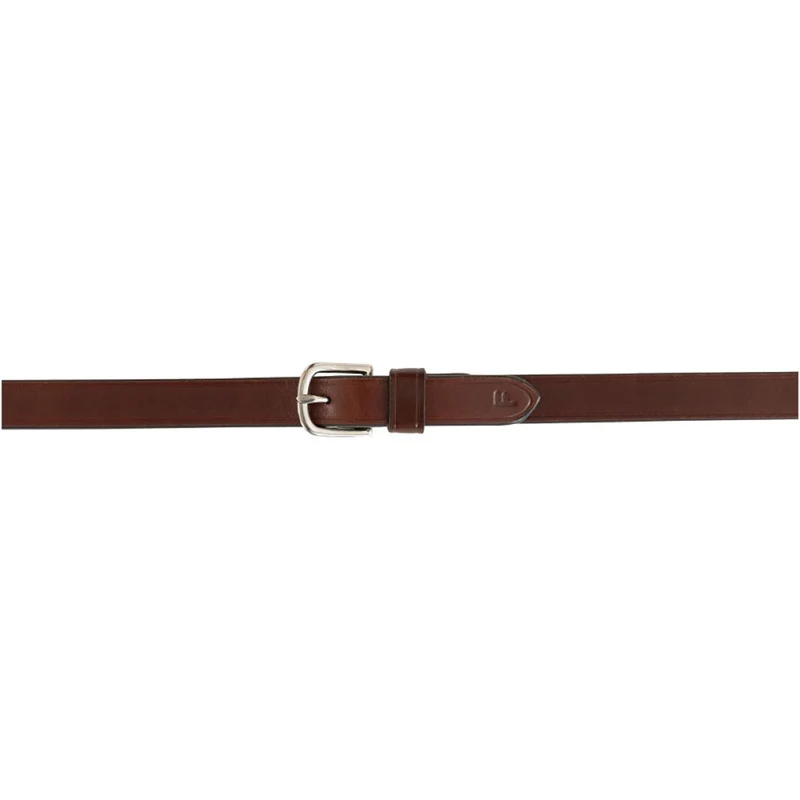 BR Rênes Hunter Cuir Tressé Oak/Silver
