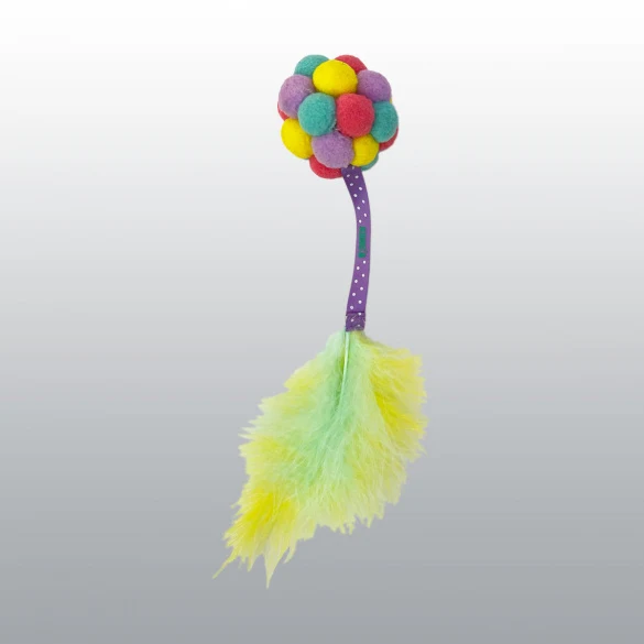 Active bubble Balle avec plumes