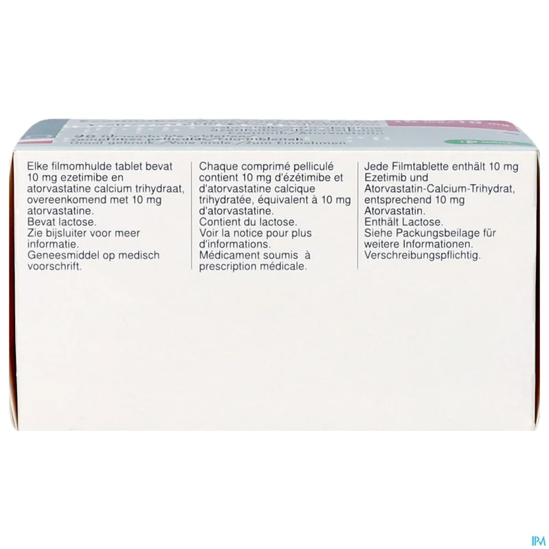 Ezetimibe/Atorvastatine Krka 10/10mg | 90 tabletten | Cholesterol