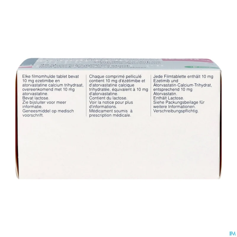 Ezetimibe/Atorvastatine Krka 10/10mg | 90 tabletten | Cholesterol
