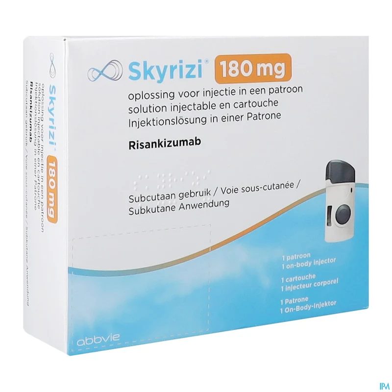 Skyrizi 180mg | 1,2ml Injectie oplossing | Psoriasis & Crohn