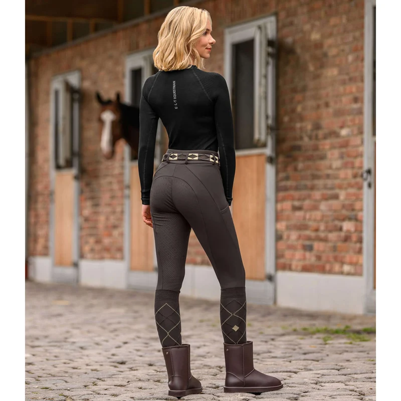 ELT Leggings d'équitation Thermo Rena Espresso