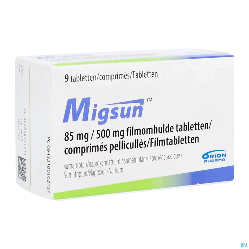 Migsun 85mg/500mg Filmomh Tabl 9