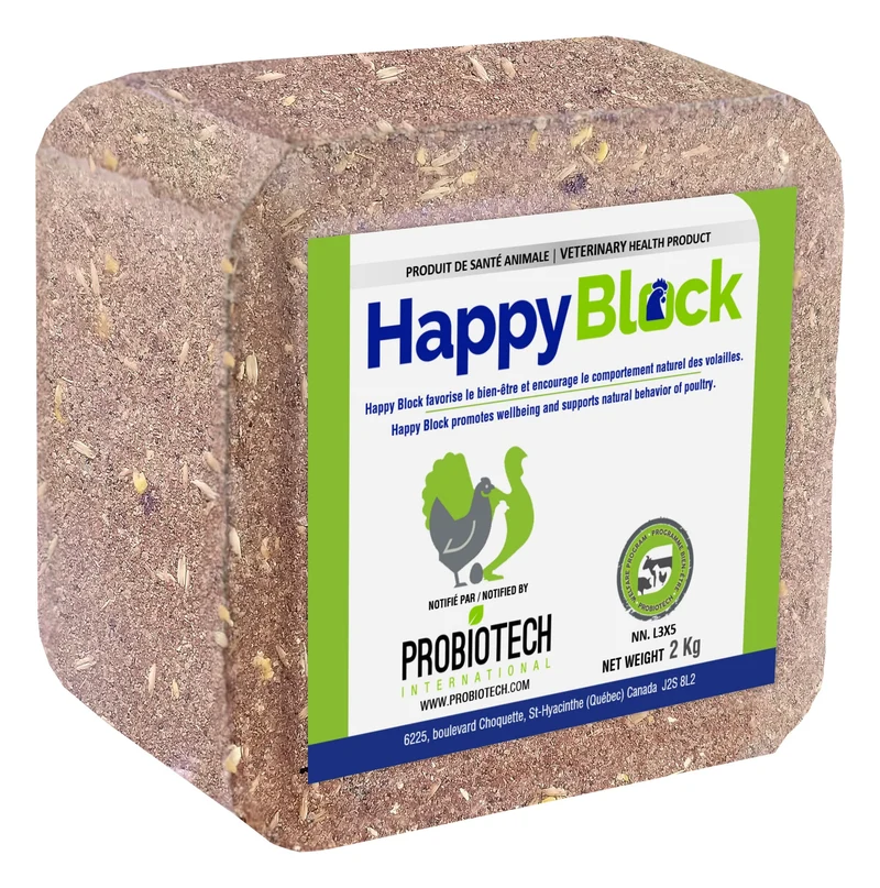 Bloc à picorer HappyBlock 2kg