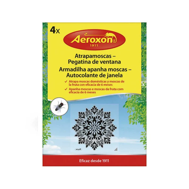 fr Autocollants attrape-mouches pour fenêtre Aeroxon
