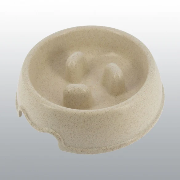 Gamelle anti-glouton en plastique bio Fidelami pour chien 700 ml