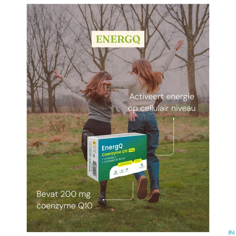 EnergQ coenzym Q10 200mg | 30 tabletten | Energie supplement