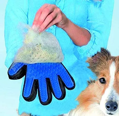 RECORD SOFT TOUCH GUANTO IN GOMMA CATTURA PELI PER CANI E GATTI