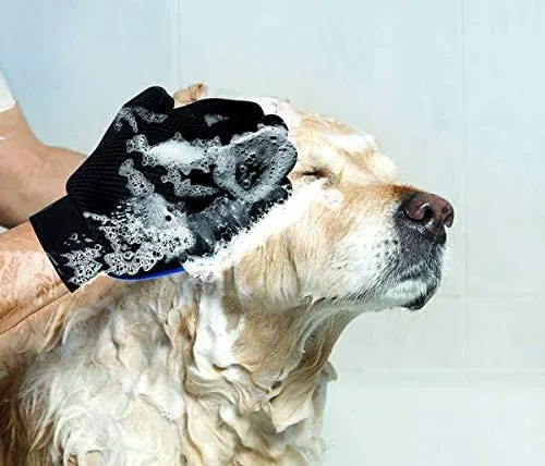 RECORD SOFT TOUCH GUANTO IN GOMMA CATTURA PELI PER CANI E GATTI
