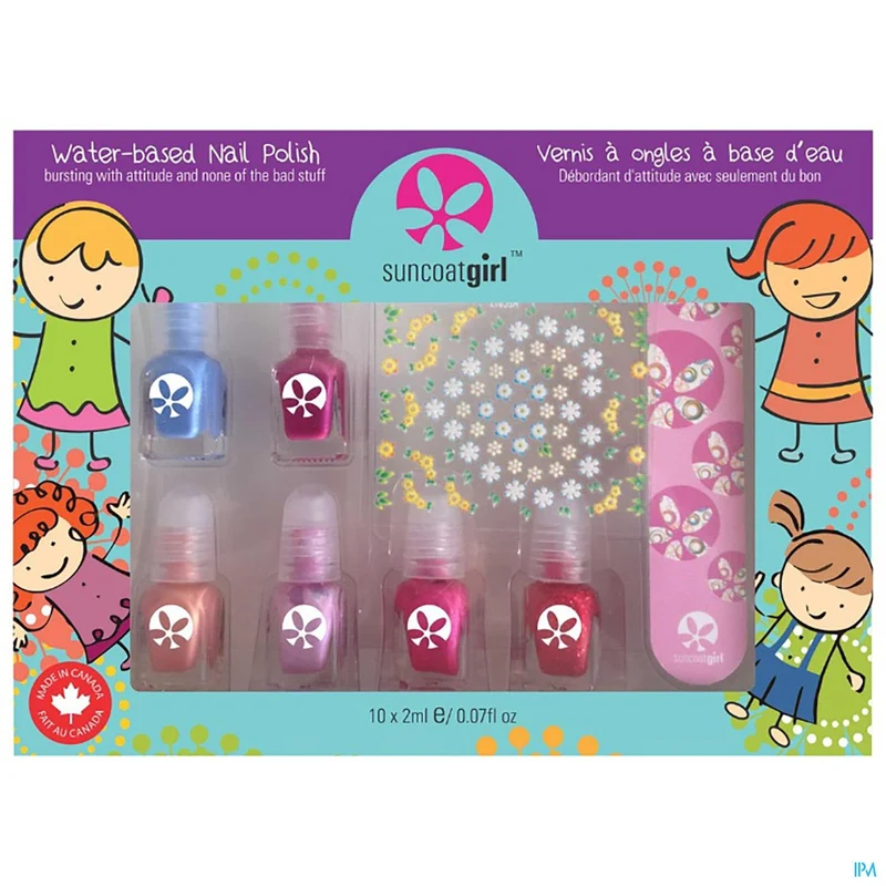 Suncoatgirl Giftset Mini Mani Nagellak Kind 6x2ml