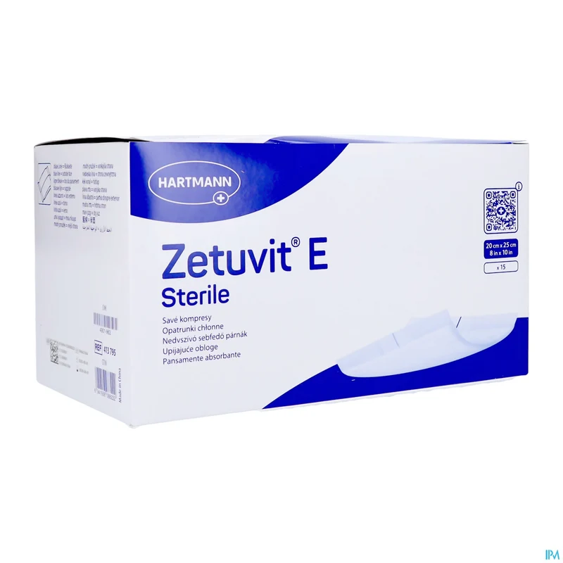 Zetuvit E Steriel | 15 stuks 20x25cm | Absorberend verband