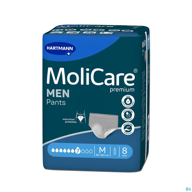 MoliCare Men Pants 7d M | 8 stuks | Incontinentie