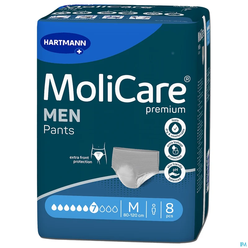 MoliCare Men Pants 7d M | 8 stuks | Incontinentie