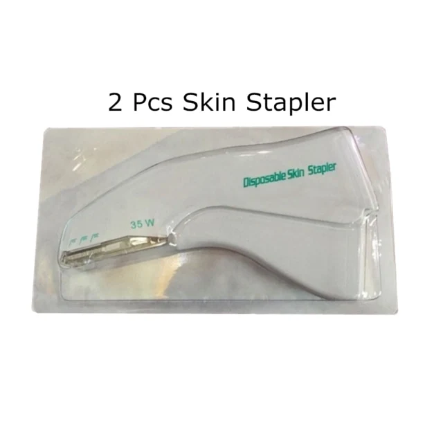 Medical Surgery Disposable Stainless Steel Skin Stapler 35Pcs Nails Skin Stitching Machine Sterile Blank Package Nail Puller