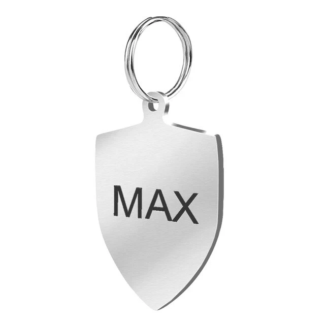 Stainless Steel Dog ID Tag Engraved / Medaglione per cani