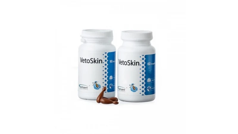 VETOSKIN 300MG - 60 CAPSULES TWIST OFF dogs